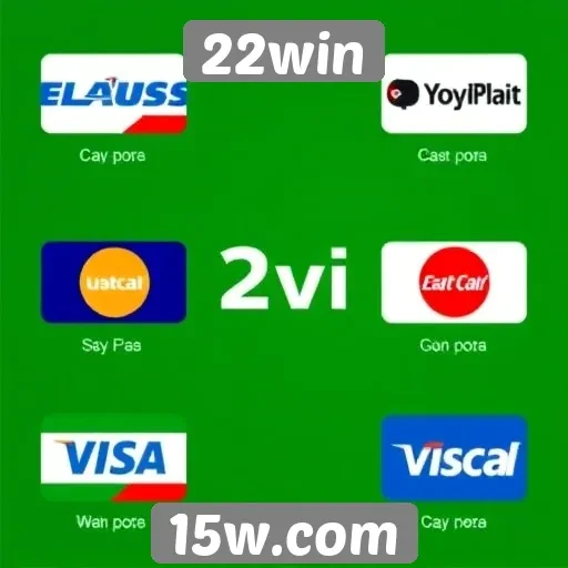 Opções de pagamento oferecidas pelo 22win